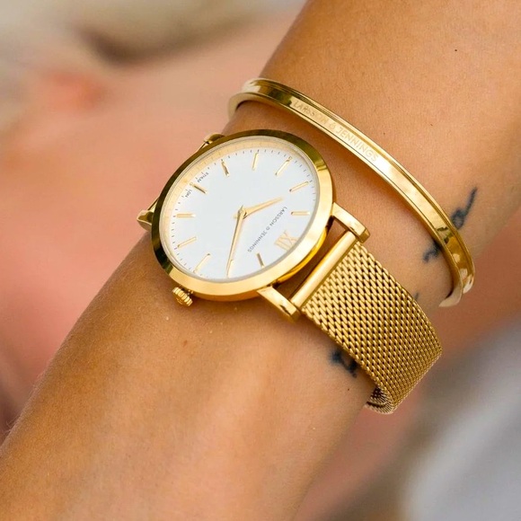 Larsson & Jennings Lugano Milanese 40MM Rose Gold Watch - Picture 3 of 10